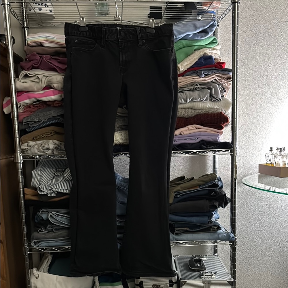 GAP Women's Boot Cut Jeans - Black